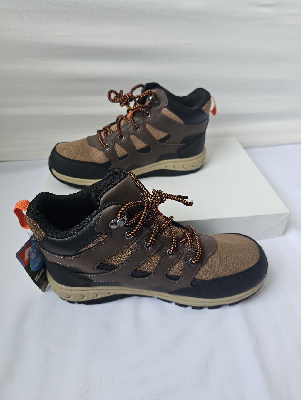 Ozark Trail Boy’s Mid-Top Hiking Boots - Size 2&6
